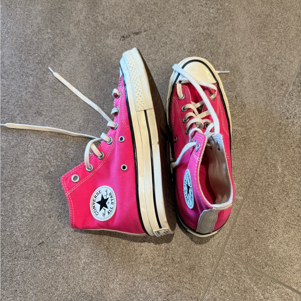 Converse Women's Pink High-Top Sneakers
